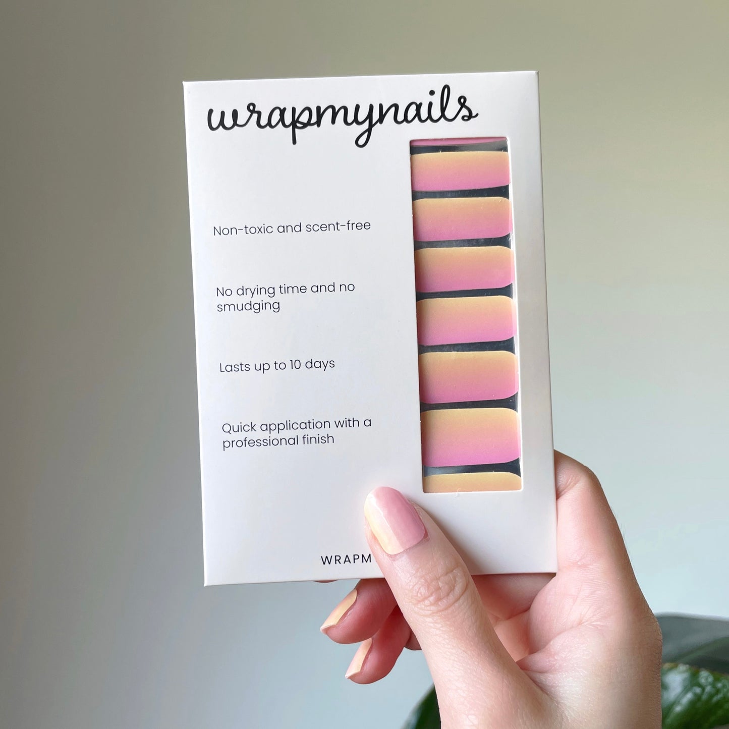 Peach Ombré Shimmer