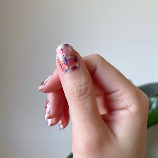 Shimmery Watercolour Bloom