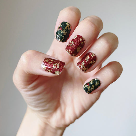 Shimmery Christmas Prints