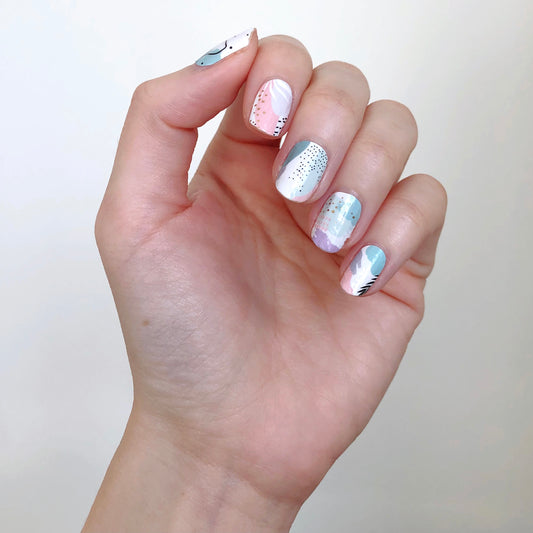 Pastel Abstract Flora