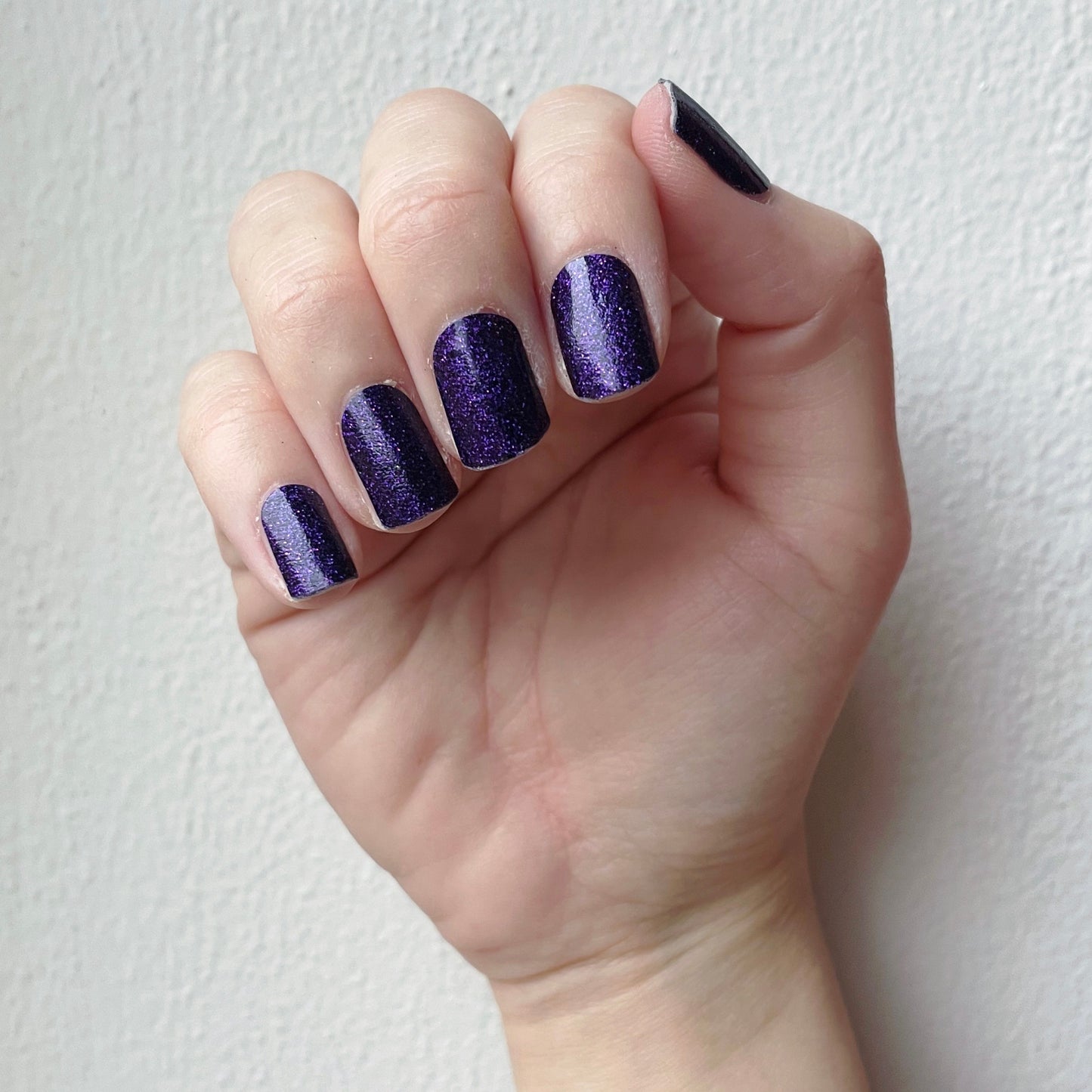 Aubergine Purple Shimmer