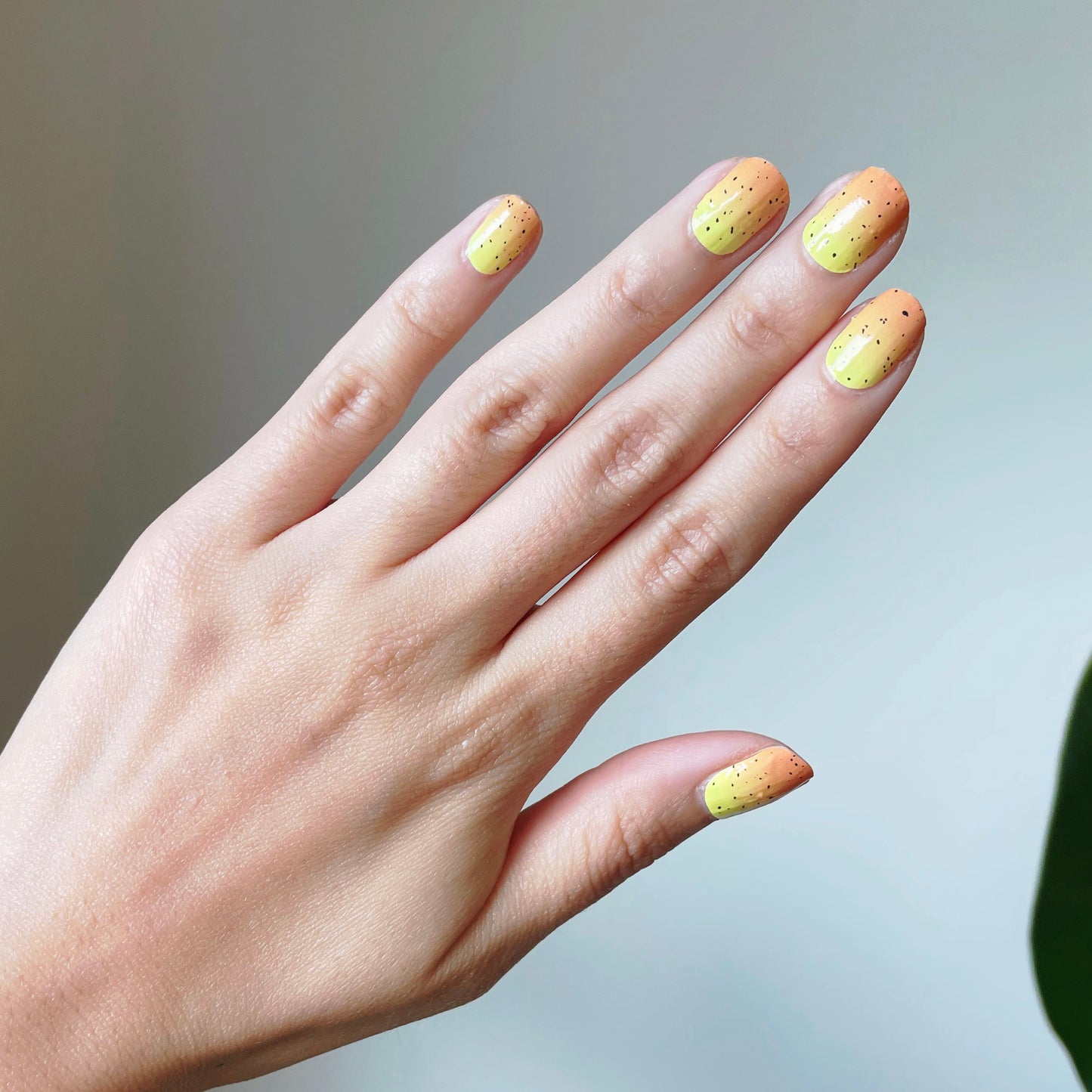 Speckled Ombré Yellow