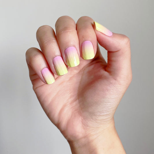 Yellow-Pink Ombré